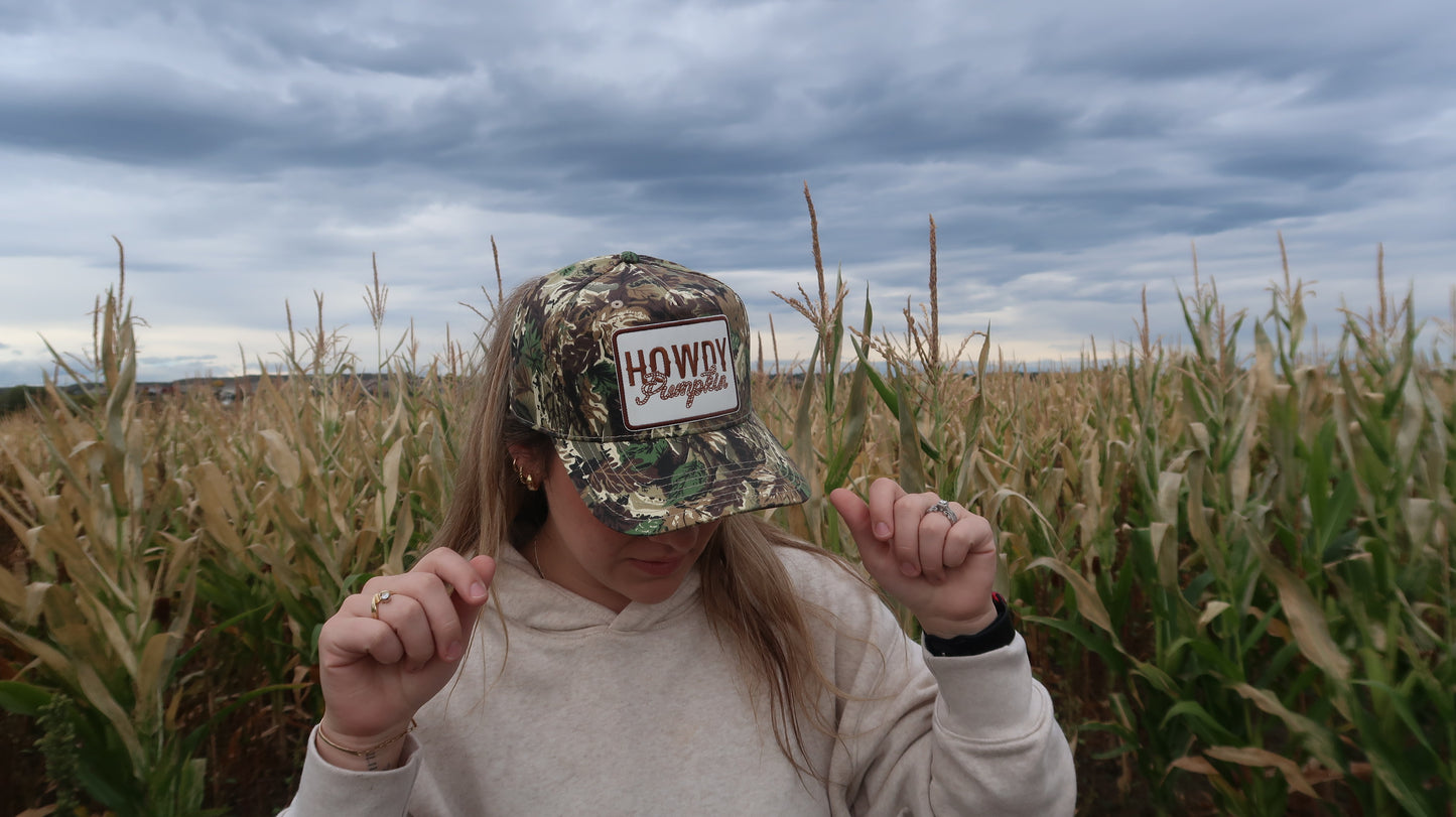 Howdy Pumpkin Trucker