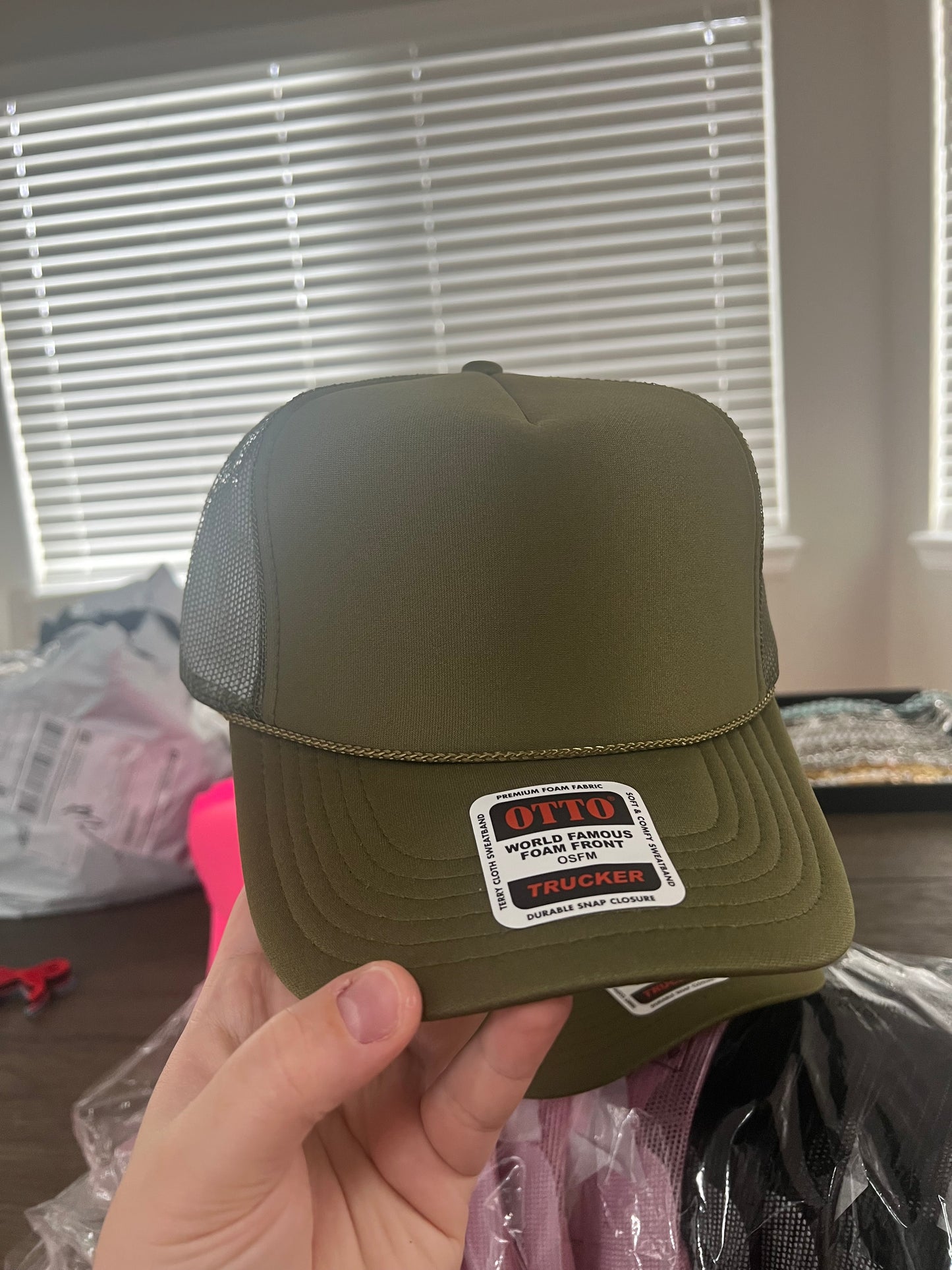 1.Pick Your Hat Color - Trucker Hat