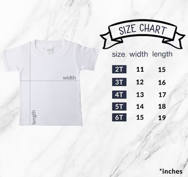 Puff Print Youth and Toddler Tees