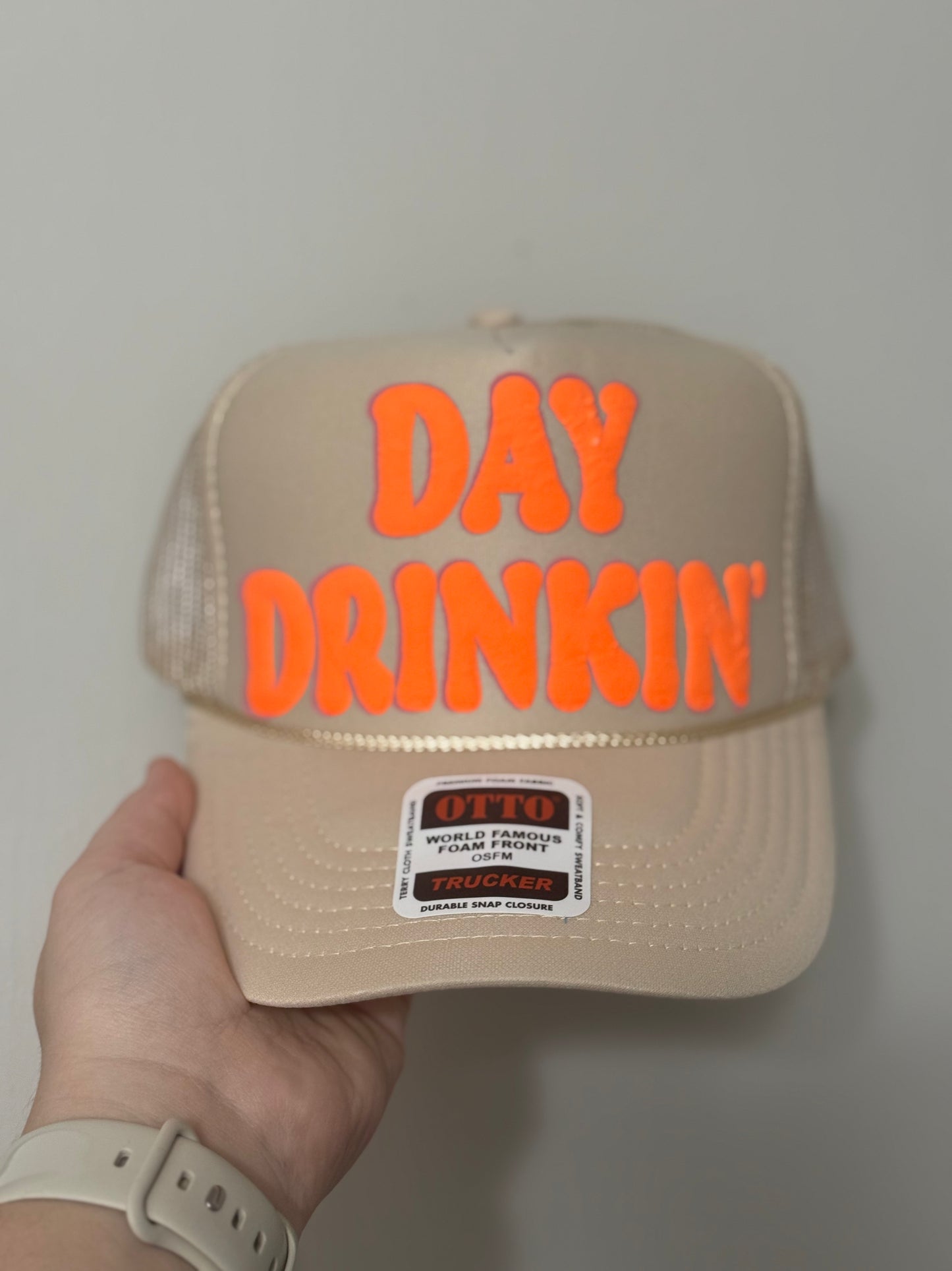 Puff Print Hat - Day Drinkin’