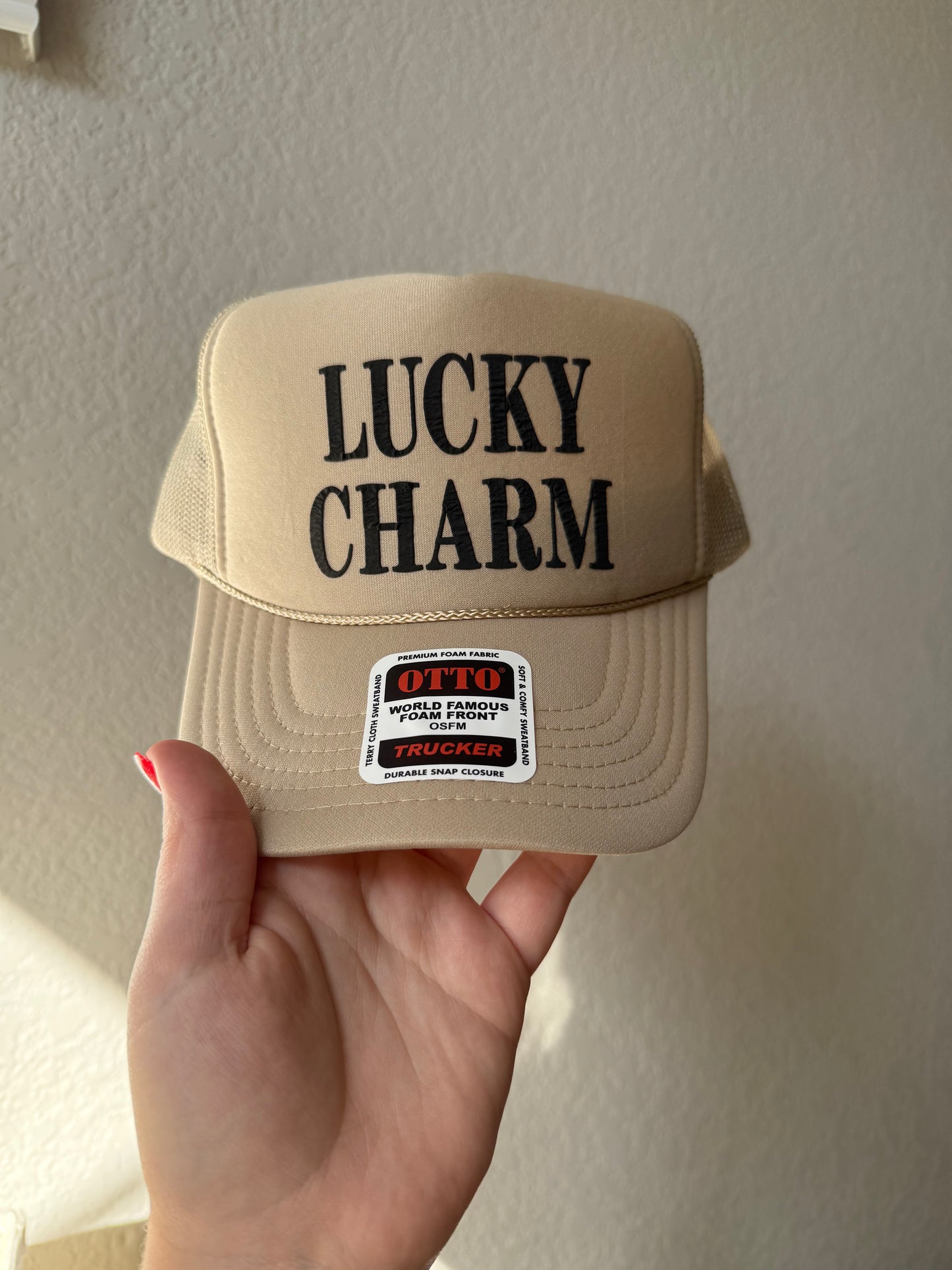 Lucky Charm Hat- khaki