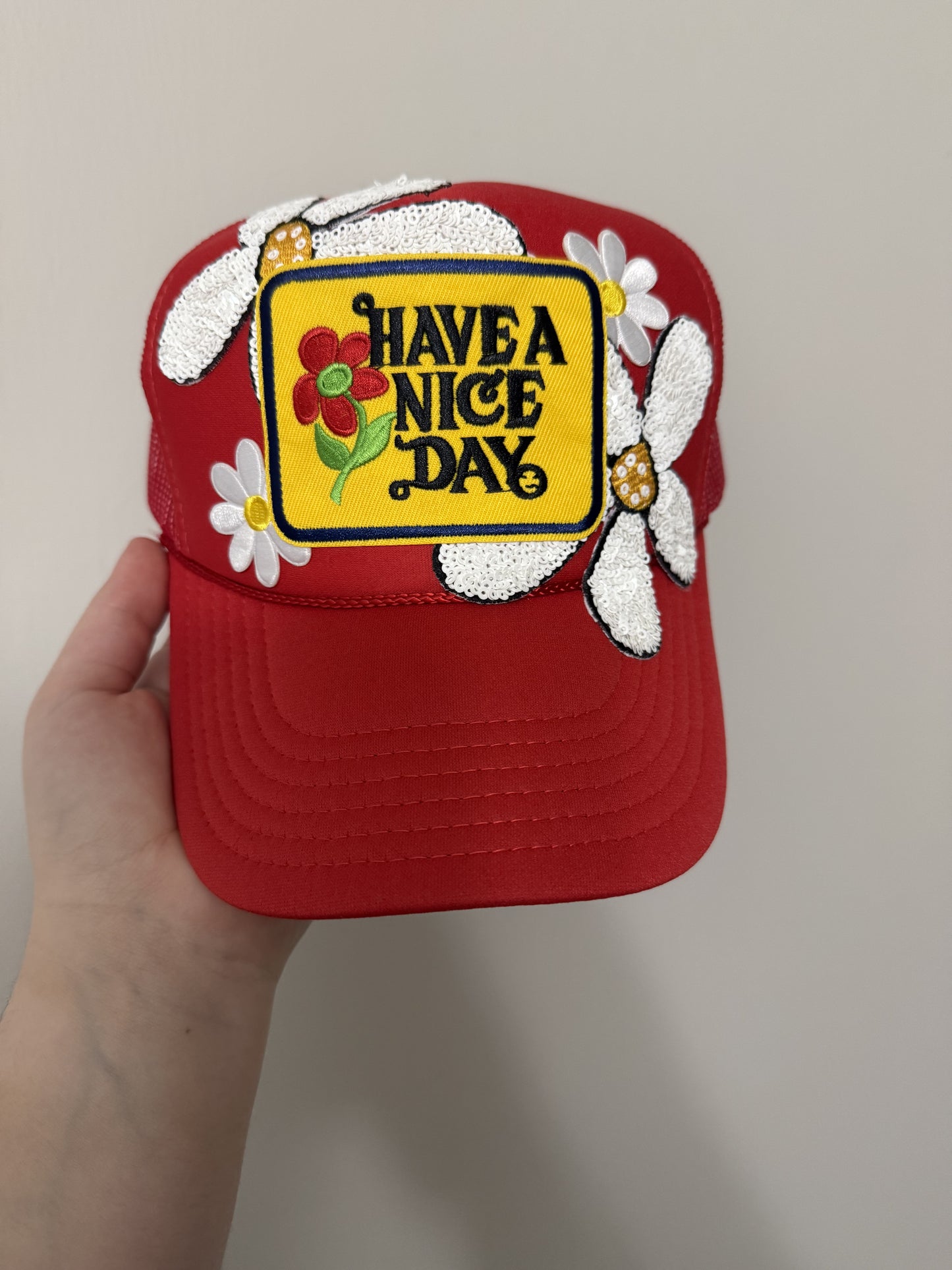 Flowery Day Trucker