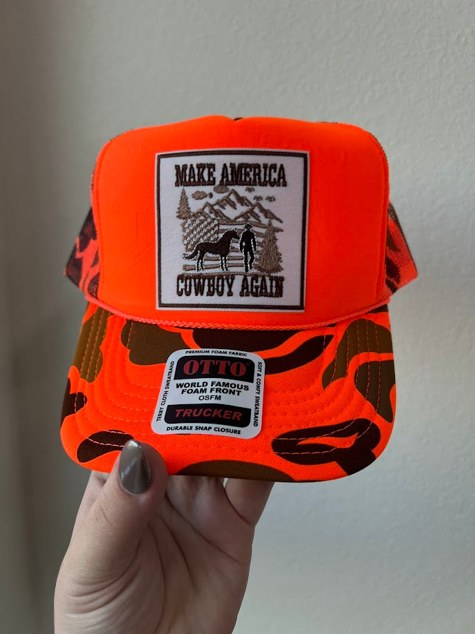 1 Patch - Custom Trucker Hat