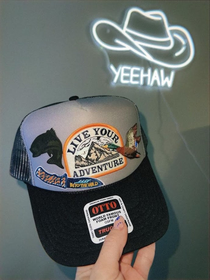 4 Patch - Custom Trucker Hat