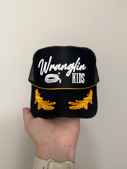 Wrangling Kids Trucker Hat
