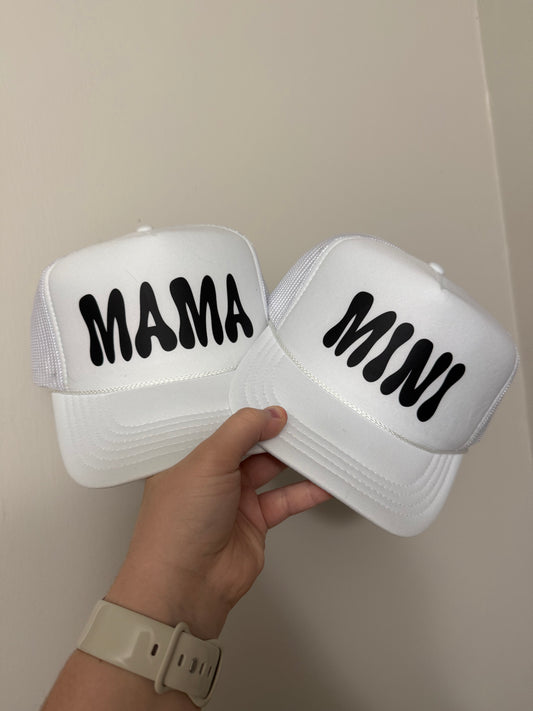 Mama and Mini Hats