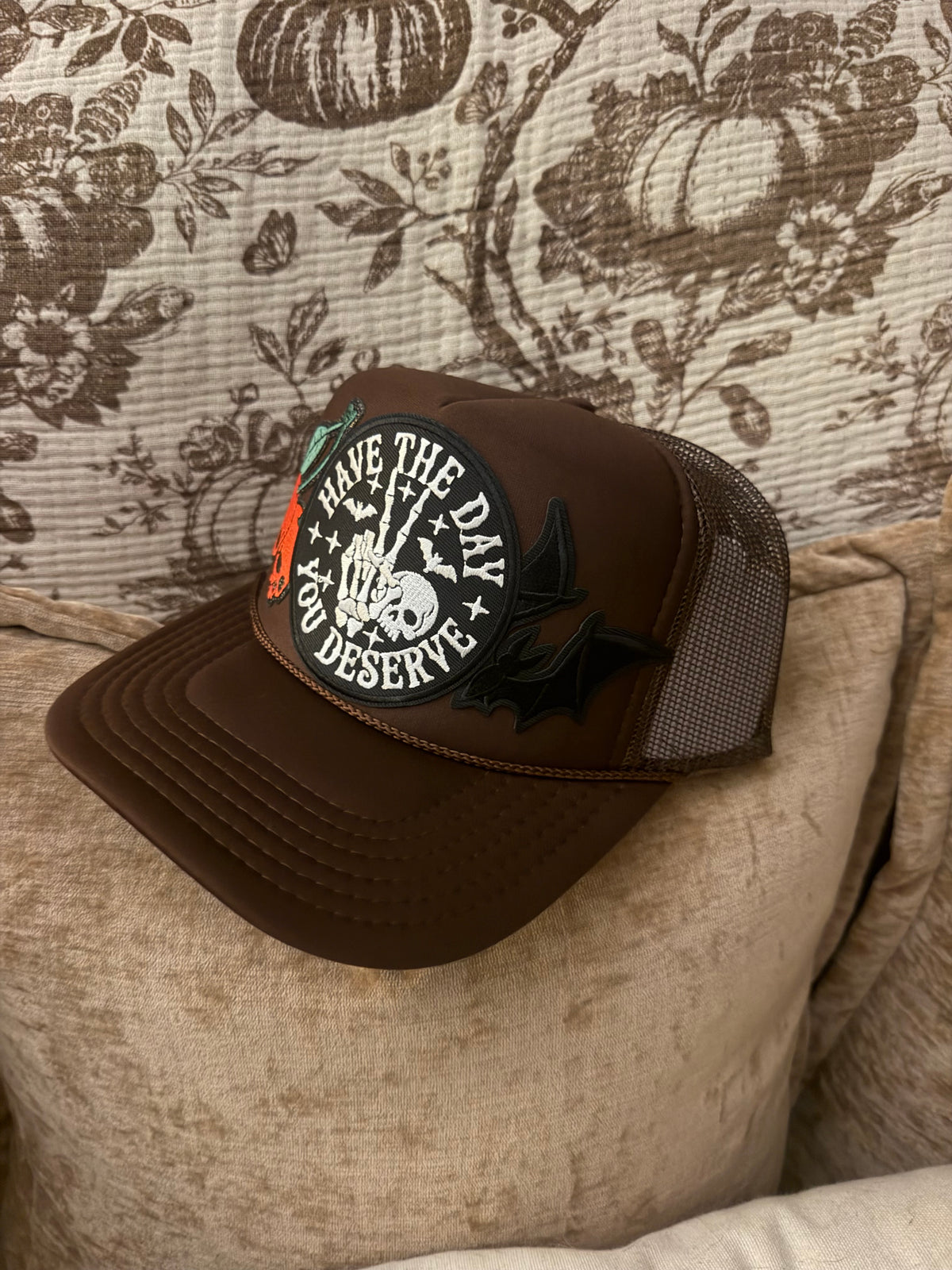 Have the day you deserve trucker