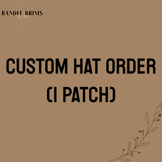 1 Patch - Custom Trucker Hat