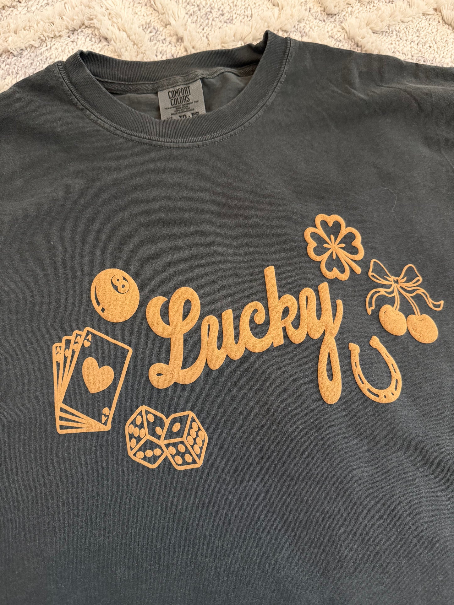 Lucky Puff Print Tee
