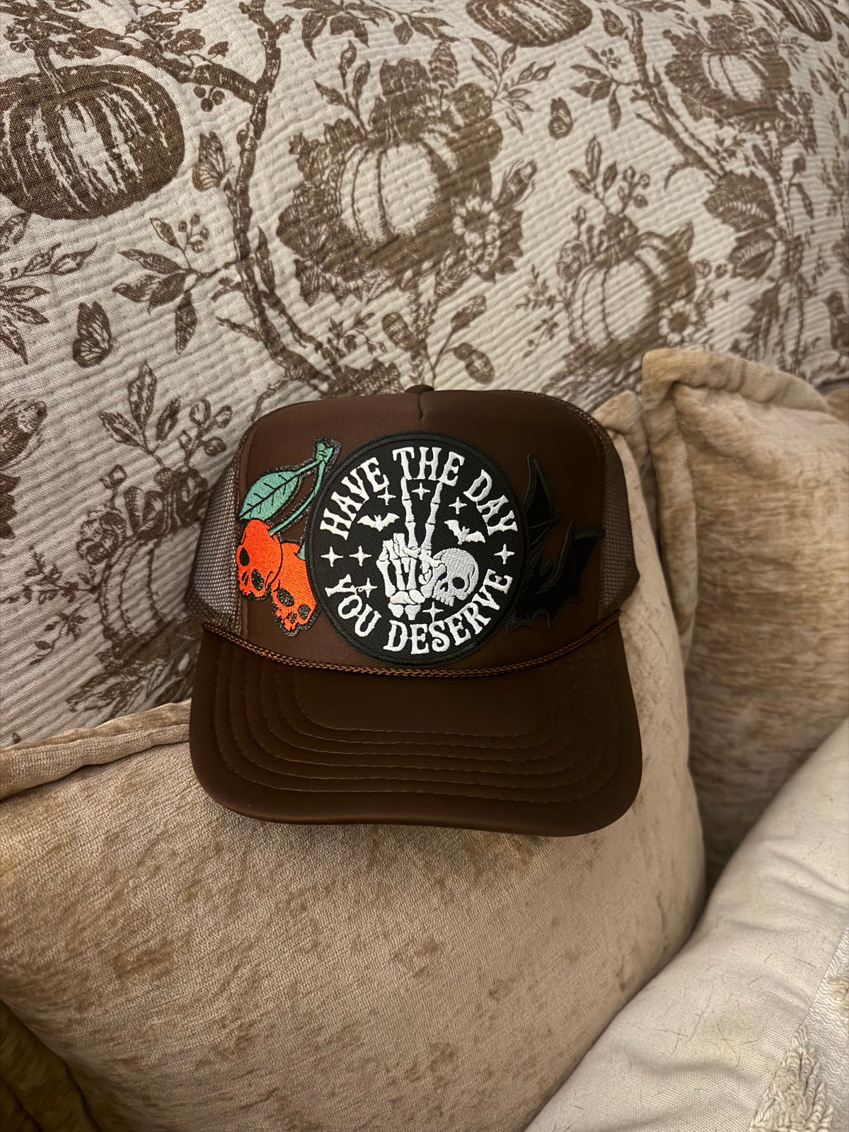 Have the day you deserve trucker