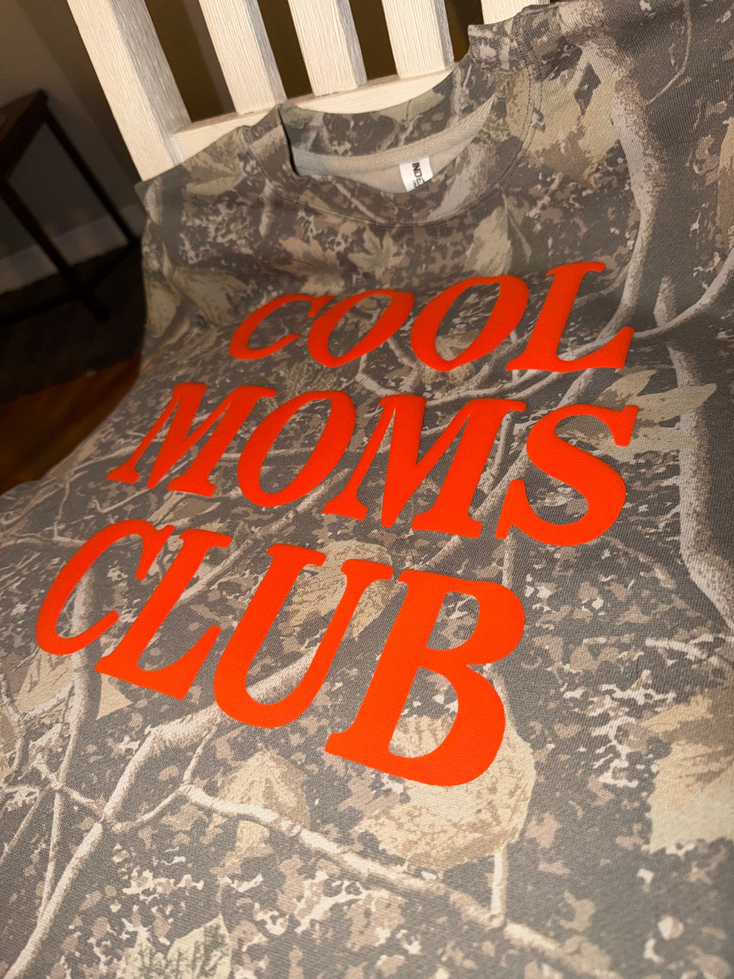 CUSTOM COOL MOMS CLUB CAMO CREW