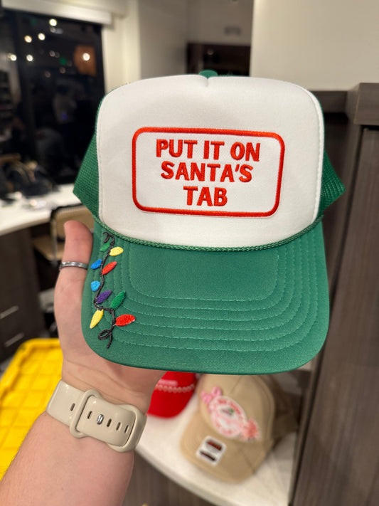Put it on Santa’s Tab Trucker