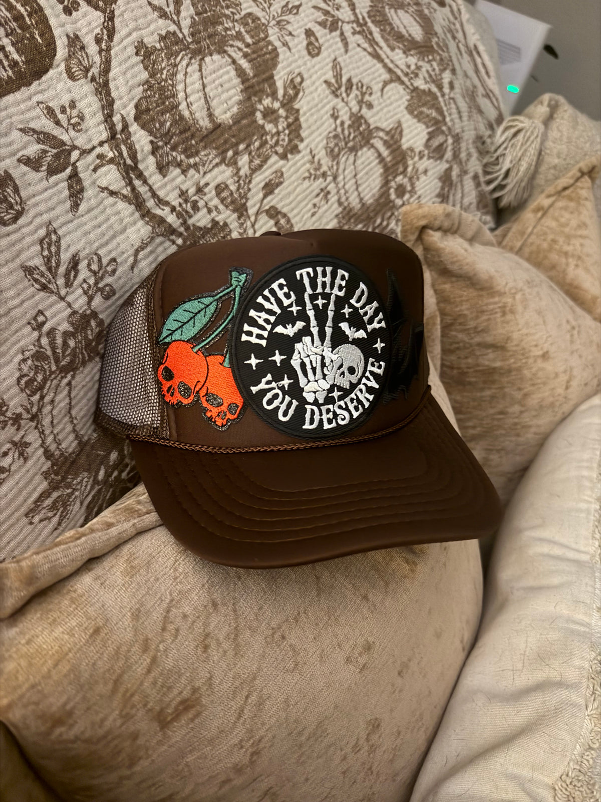 Have the day you deserve trucker