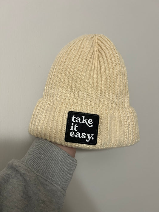 Premade One Patch Beanie