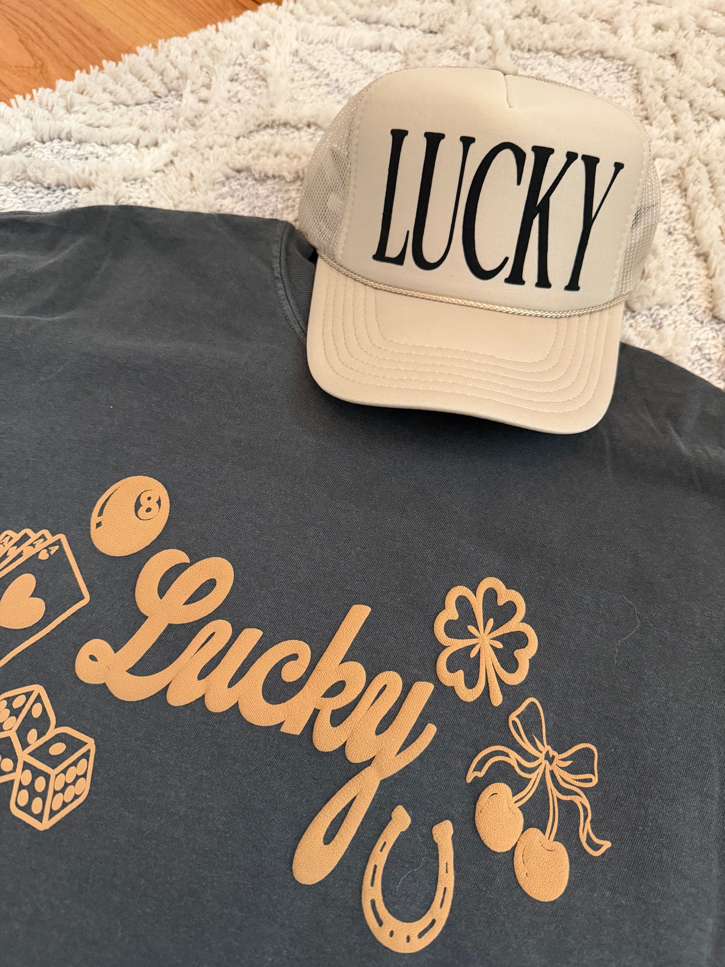 Lucky Puff Print Tee