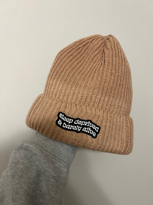 Premade One Patch Beanie