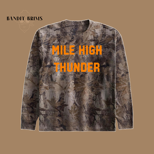 Denver Football Camo Tee