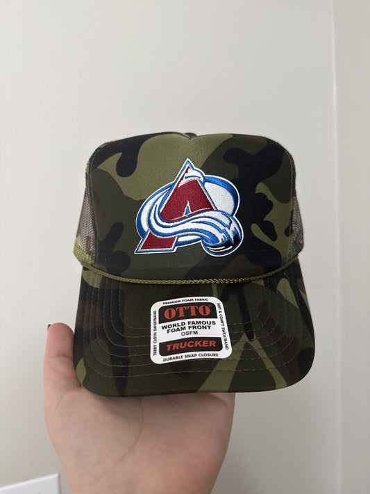 Camo Avalanche Trucker