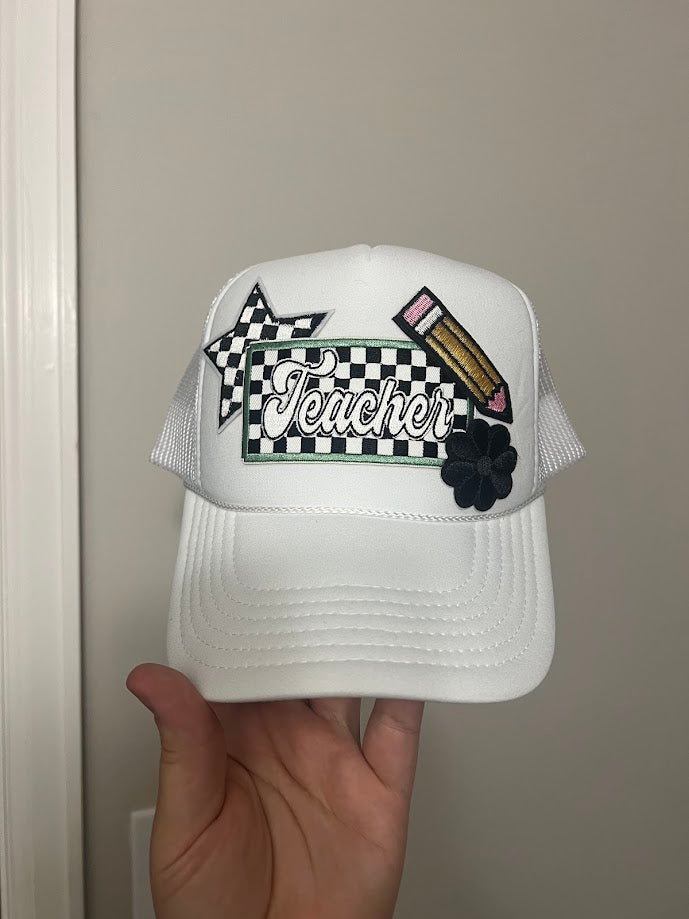 4 Patch - Custom Trucker Hat