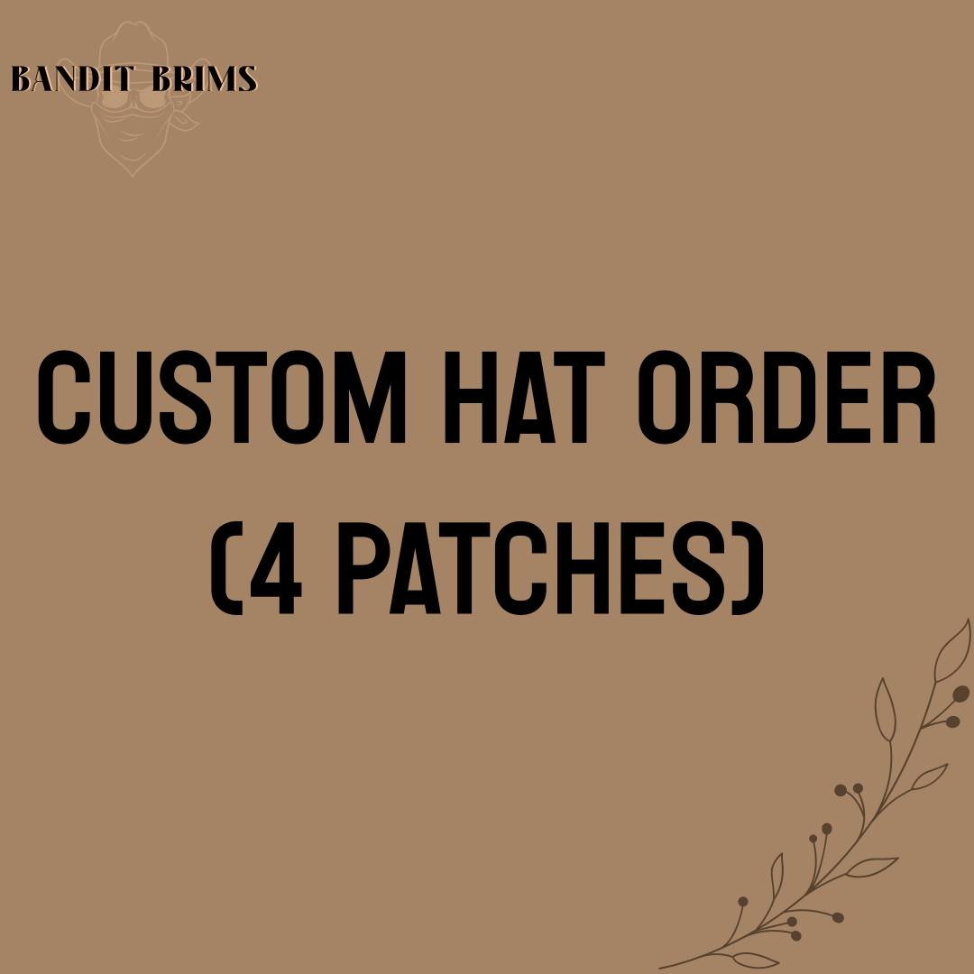 4 Patch - Custom Trucker Hat