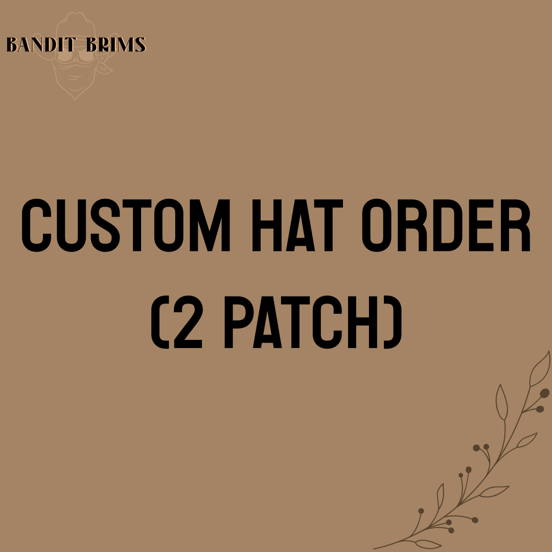 2 Patch - Custom Trucker Hat