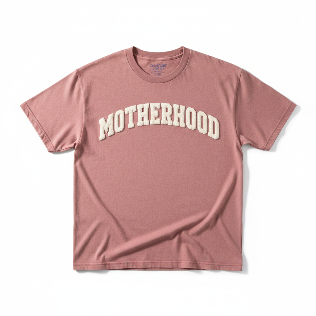 Custom Mother's Day Puff Print Tee